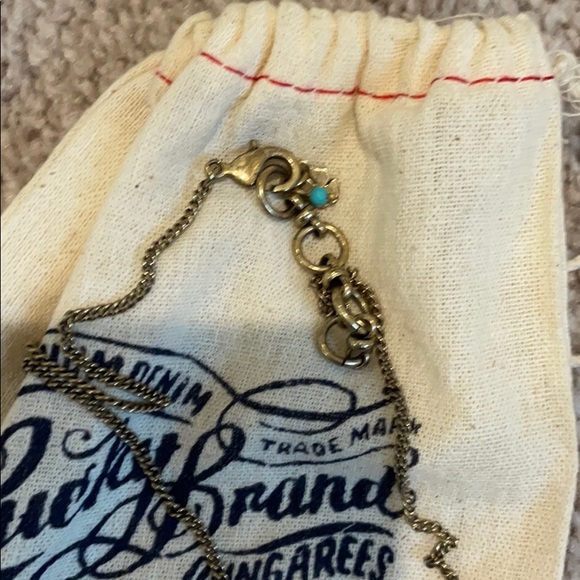 lucky brand turquoise necklace - Picture 3 of 4